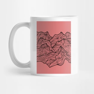 Pink Hills Mug